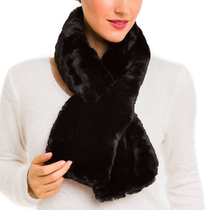 Black Faux Fur
