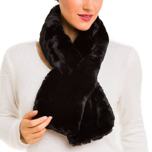 Black Faux Fur