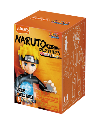 Blokees: Naruto Shippuden GV01 - Ultimate Bond Brick Toy Blind Box