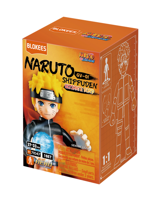 Blokees: Naruto Shippuden GV01 - Ultimate Bond Brick Toy Blind Box