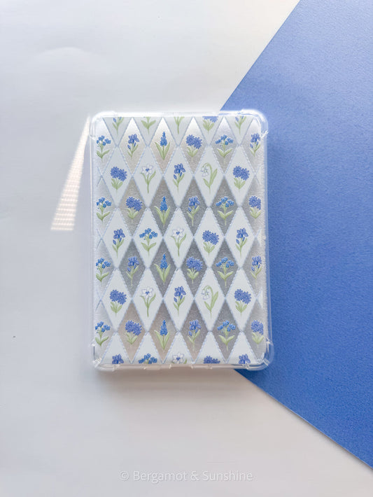 Blooming Blue Florals E Reader Case