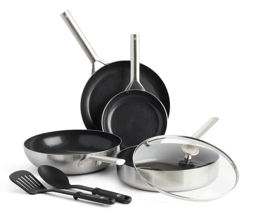 CC003692-001 - Blue Diamond Blue Diamond Tri-Ply Stainless Steel, 4 Piece Set - Product Image 1