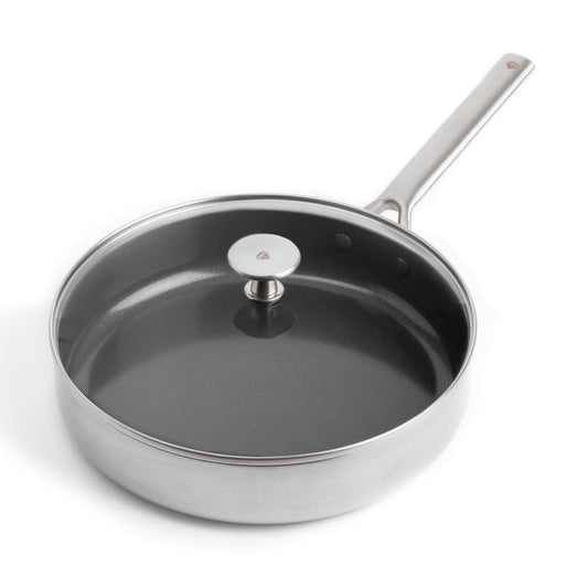 CC006476-013 - Blue Diamond Blue Diamond Tri Ply Stainless Steel Skillet, 28cm - Product Image 1