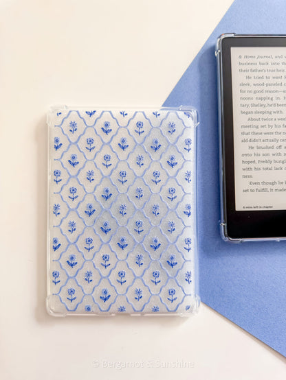 Blue Porcelain Garden Kindle Case