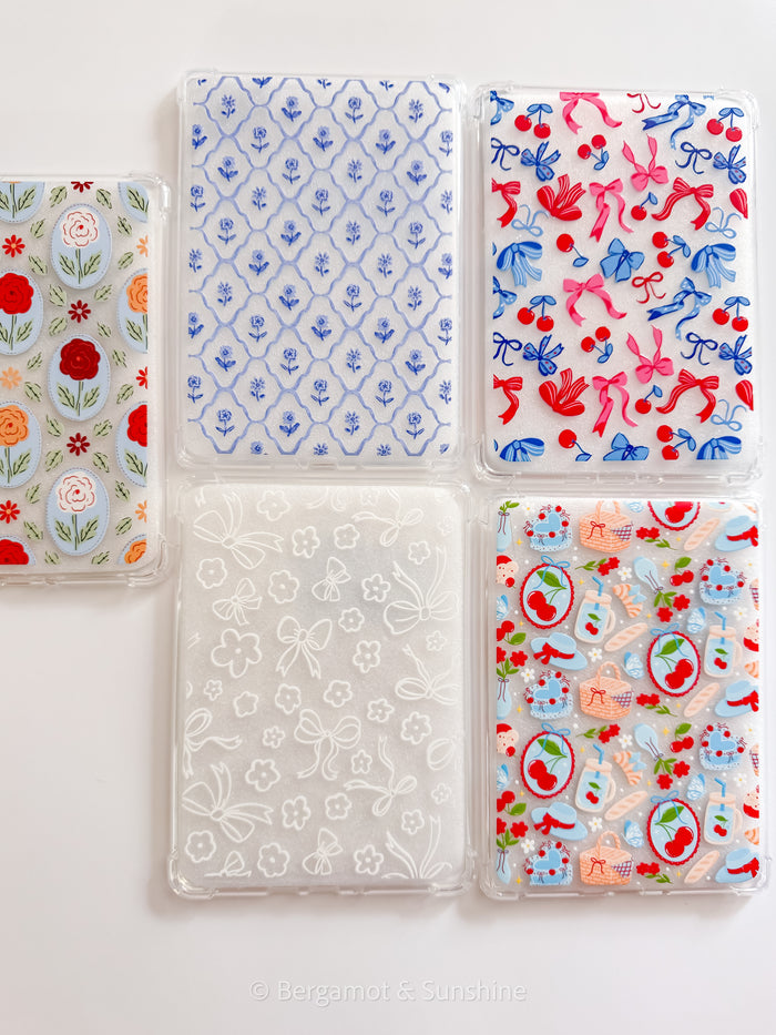 Blue Porcelain Garden Kindle Case