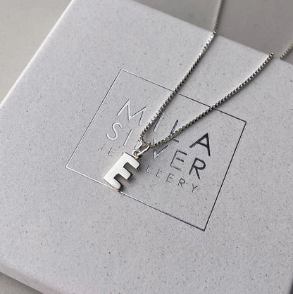 Bokstavsberlock silver, A-Z, Herr