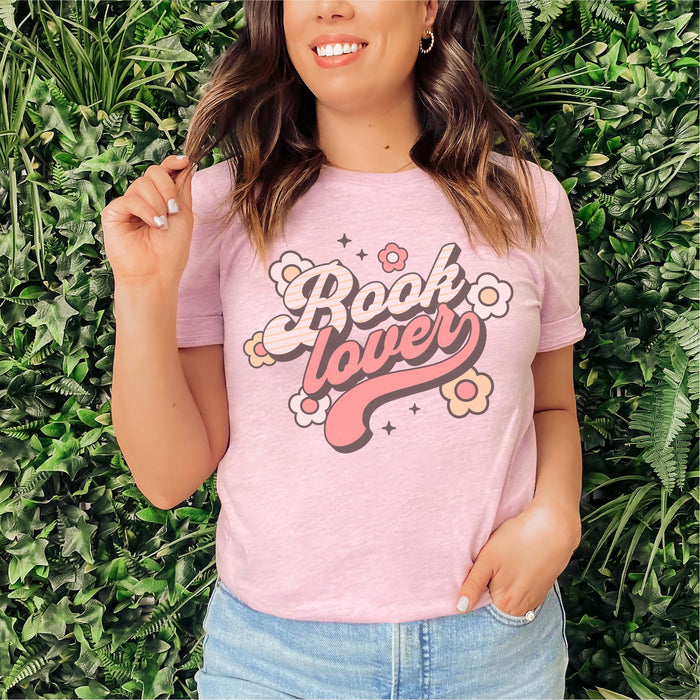 Book Lover T-Shirt - The Bean Workshop - book lover, bookish, cute, read everyday, retro, t-shirt
