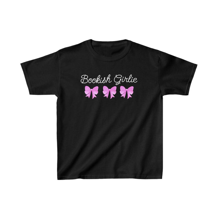 Bookish Girlie Coquette Baby Tee - The Bean Workshop - baby tee, book lover, bookish, coquette, cute, read everyday, T-shirts