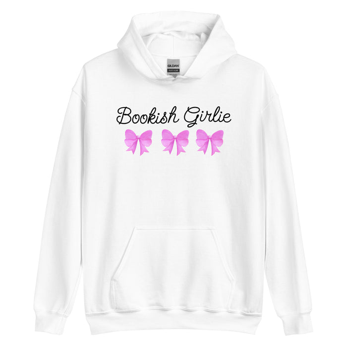 Bookish Girlie Hoodie - The Bean Workshop - Book Lover, Bookaholic, bookish, Books and girls, hoodie, read everyday