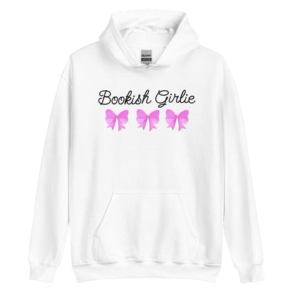 Bookish Girlie Hoodie - The Bean Workshop - Book Lover, Bookaholic, bookish, Books and girls, hoodie, read everyday