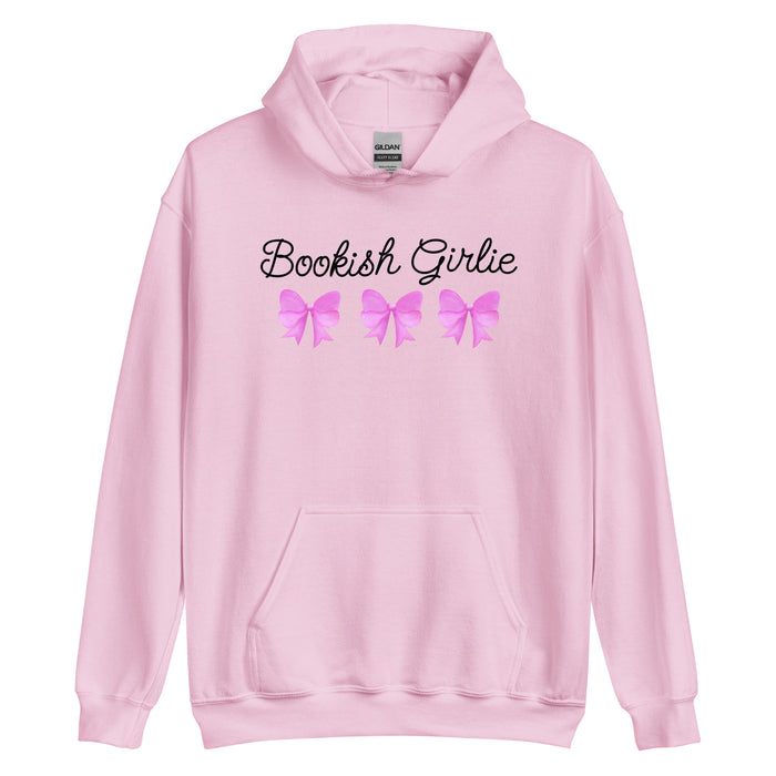 Bookish Girlie Hoodie - The Bean Workshop - Book Lover, Bookaholic, bookish, Books and girls, hoodie, read everyday