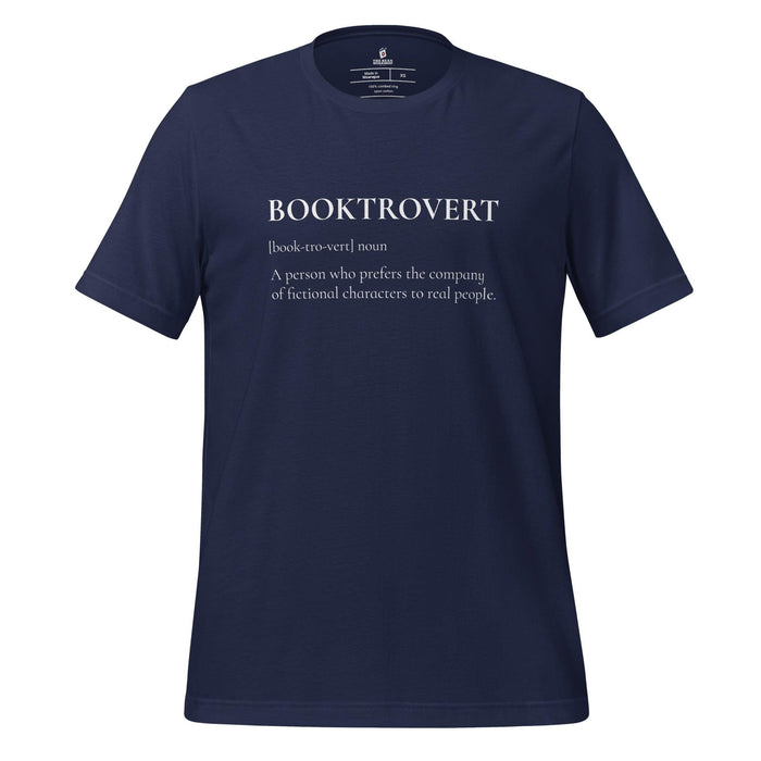 Booktrovert T-shirt - The Bean Workshop - bookish, booktrovert, read everyday, t-shirt, tee