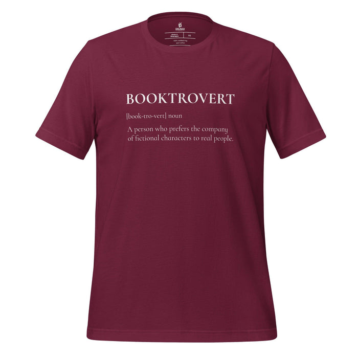 Booktrovert T-shirt - The Bean Workshop - bookish, booktrovert, read everyday, t-shirt, tee
