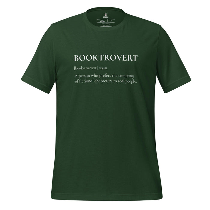Booktrovert T-shirt - The Bean Workshop - bookish, booktrovert, read everyday, t-shirt, tee