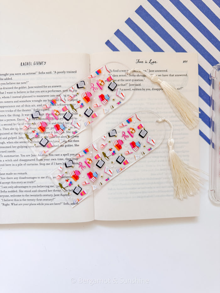Bookworm Kindle Case and/or Bookmark [Combined Listing] – Literary E-Reader Cover