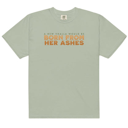 Born From Her Ashes Vhalla Yarl Tee Shirt - The Bean Workshop - air awakens, box tee, elise kova