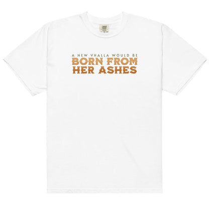 Born From Her Ashes Vhalla Yarl Tee Shirt - The Bean Workshop - air awakens, box tee, elise kova