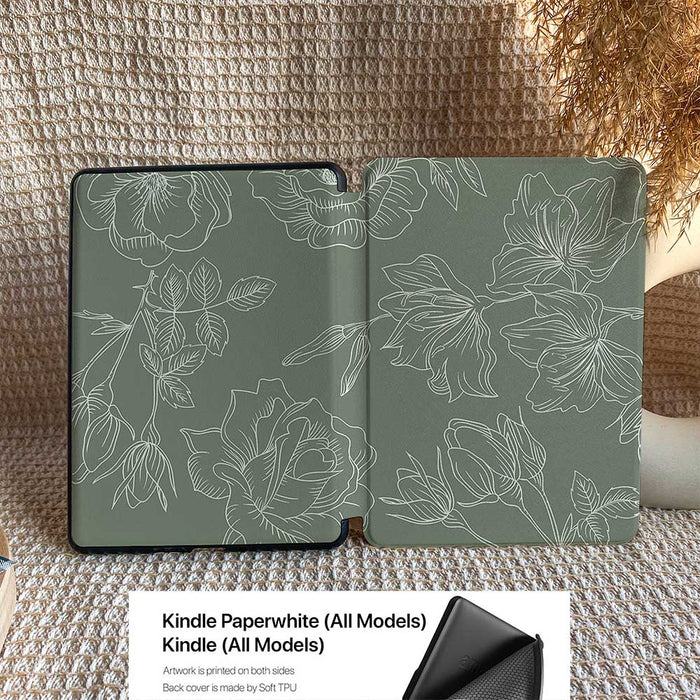 Botanical Bloom | Kindle Case - IMCASE
