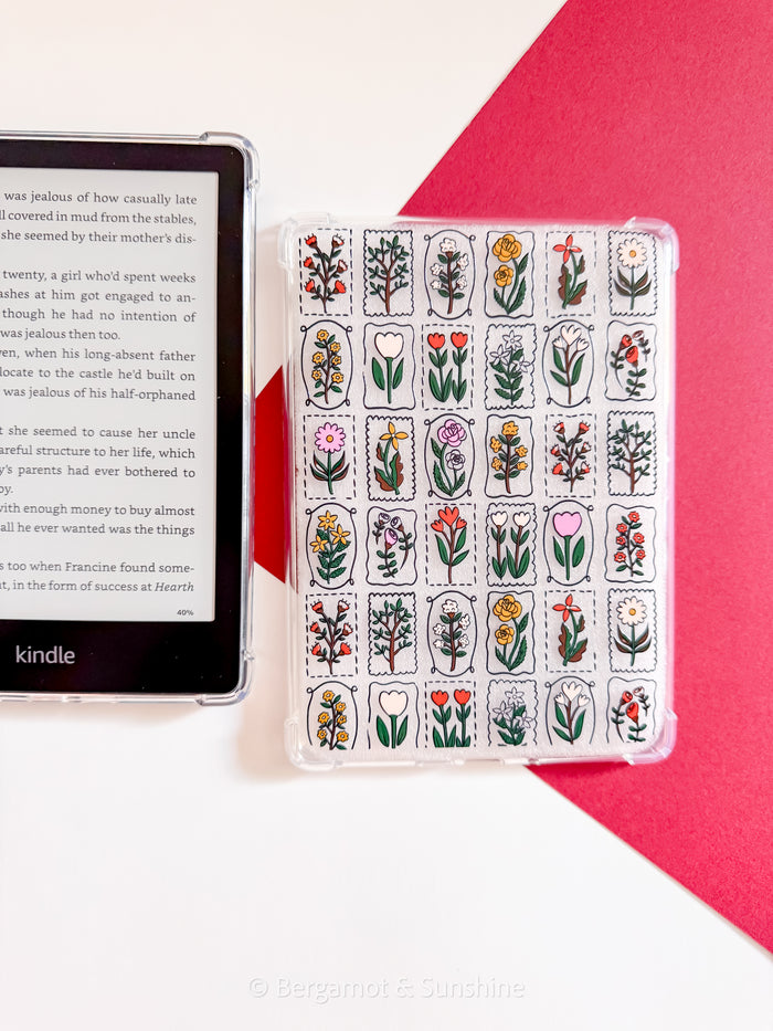 Botanical Gallery Kindle Paperwhite Case – Floral E-Reader Cover