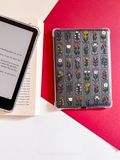 Botanical Gallery Kindle Paperwhite Case – Floral E-Reader Cover