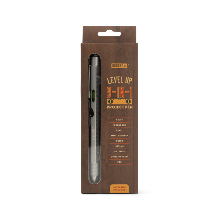 Brodeo Drive Level Up 9-in-1 Project Pen