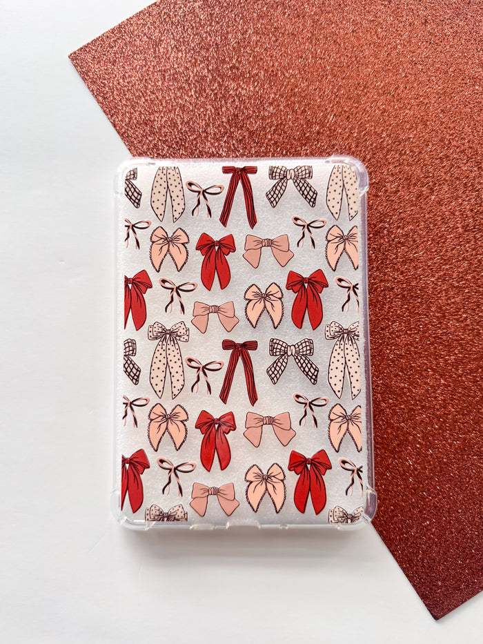 Brown Bows E Reader Case and/or Bookmark [Combined Listing]