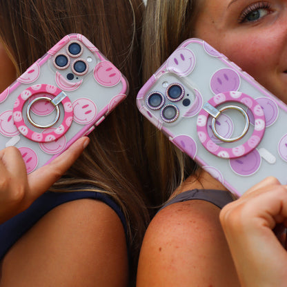 Bubblegum Smileys MagSafe iPhone Case