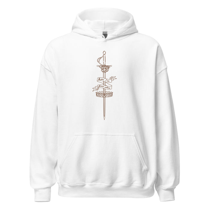 By You I am Forever Undone Hoodie - The Bean Workshop - Bookish Hoodie, Cardan Greenbriar, Dark Academia Aesthetic, Faeriecore, Fantasy Book Merch, Folk of the Air apparel for readers, Forever Undone Quote, Holly Black fan merchandise, Jude and Cardan quotes hooded sweatshirt, Jude Duarte, Jurdan, The Cruel Prince hoodie, Two-Sided Hoodie