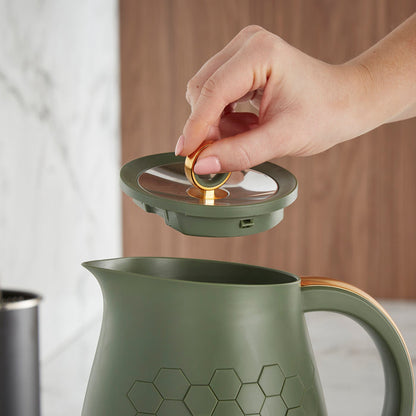Cassini Green Kettle and Toaster Set - Olivine