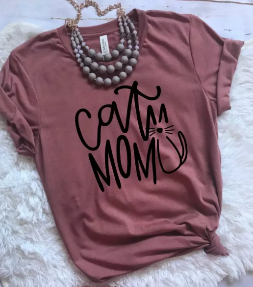 Cat Mom T-Shirt