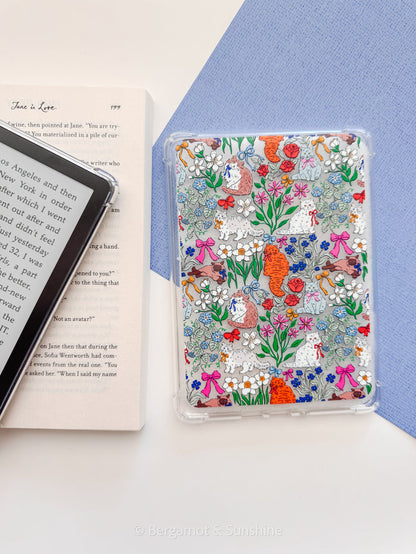 Cats in the Garden Kindle Case and/or Bookmark [Combined Listing]