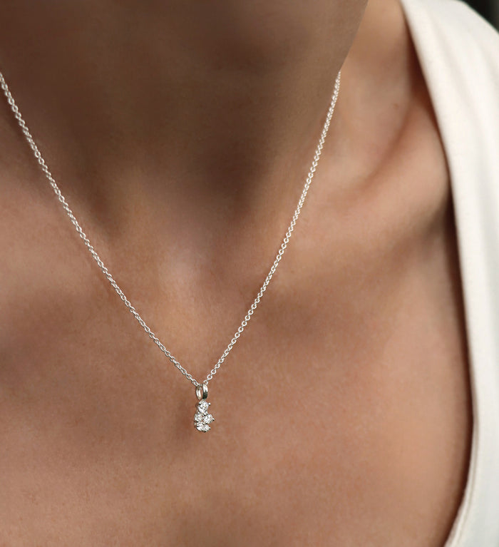 Celine Diamanthalsband | 925 silver