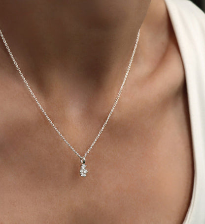 Celine Diamanthalsband | 925 silver