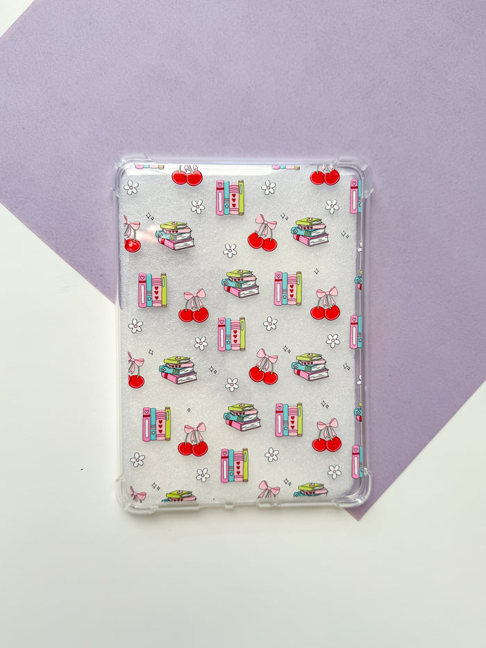 Cherries and Books Kindle Case and/or Bookmark [Combined Listing]