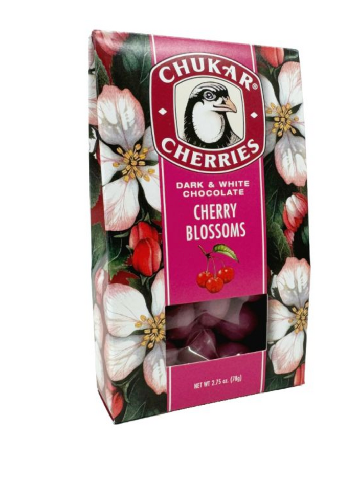 Cherry Blossoms- Dark & White Chocolate 2.75 oz.