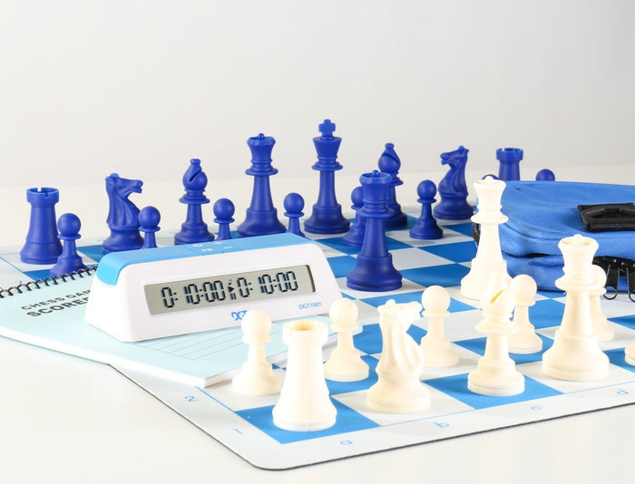 Chess Set Combo #10 Flex Blue - Chess Set - Chess-House