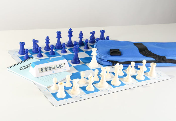 Chess Set Combo #10 Flex Blue - Chess Set - Chess-House