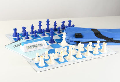 Chess Set Combo #10 Flex Blue - Chess Set - Chess-House