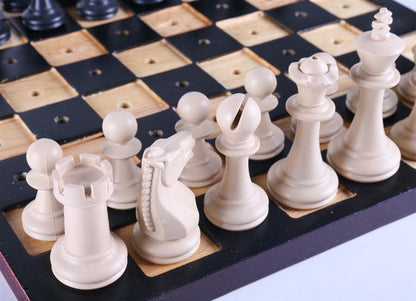 Chess Set for the Blind - 3.25 inch King - Chess Set - Chess-House