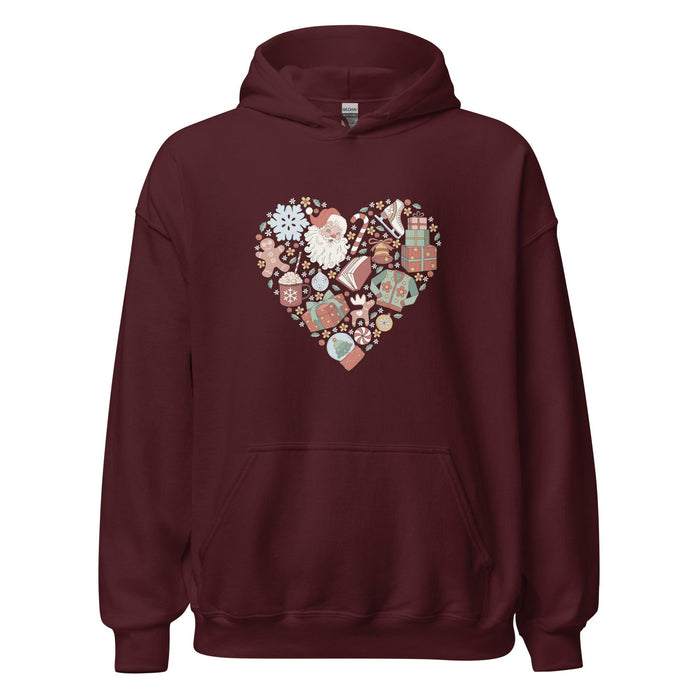 Christmas Necessities Hoodie - The Bean Workshop - bookish, Christmas, hoodie