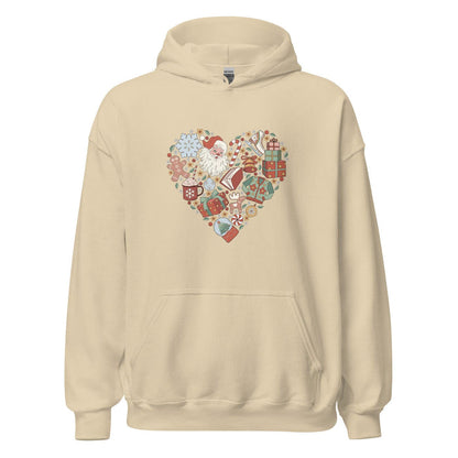 Christmas Necessities Hoodie - The Bean Workshop - bookish, Christmas, hoodie