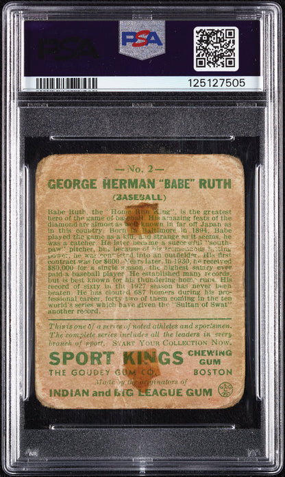 Clearout Mixer (130 spots) Featuring '33 Sport Kings Babe Ruth + 57 '58 Topps Auto Spots