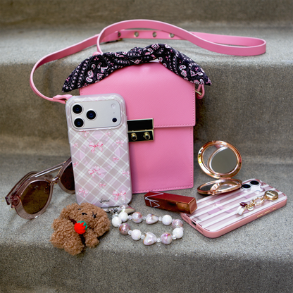 Clueless Pink MagSafe® Compatible iPhone Case