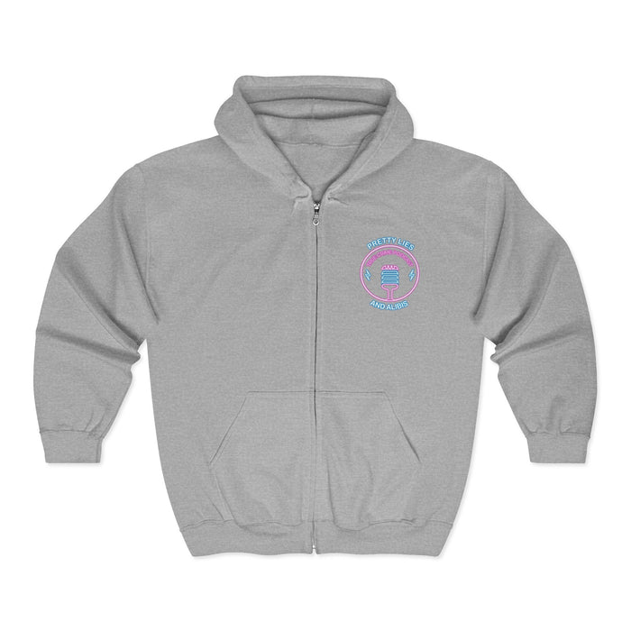 Comfy Unisex Zip-Up Hoodie - What'cha Know Alibiers - NEW 2025