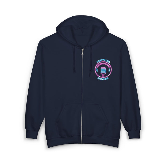 Comfy Unisex Zip-Up Hoodie - What'cha Know Alibiers - NEW 2025