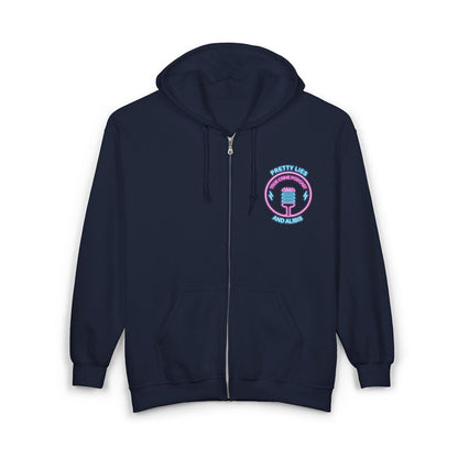 Comfy Unisex Zip-Up Hoodie - What'cha Know Alibiers - NEW 2025