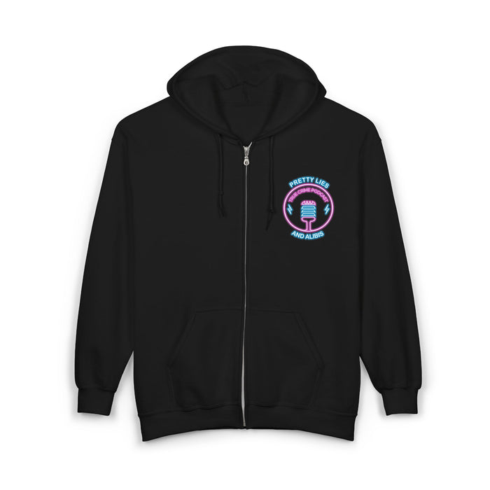 Comfy Unisex Zip-Up Hoodie - What'cha Know Alibiers - NEW 2025