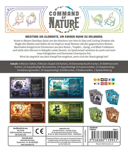 Command of Nature - Das Deckbau-Duell der Elementare