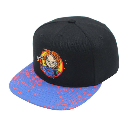 Concept One Chucky Splatter Flat Brim Baseball Hat