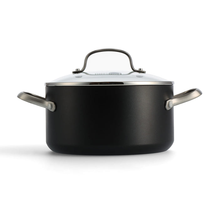 CC003949-001 - Copenhagen Stock Pot with Lid, Black - 20cm - Product Image 3